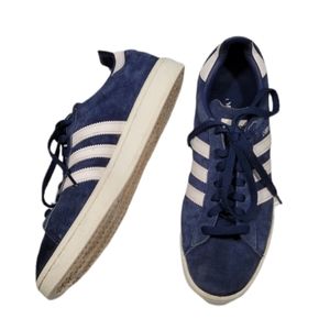 Adidas BZ0086 Campus Sneakers Dark Blue Men's 8.5